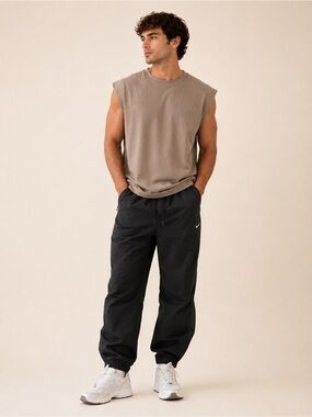 90 Degrees by Reflex • NWT Sleeveless Taupe Muscle Tee